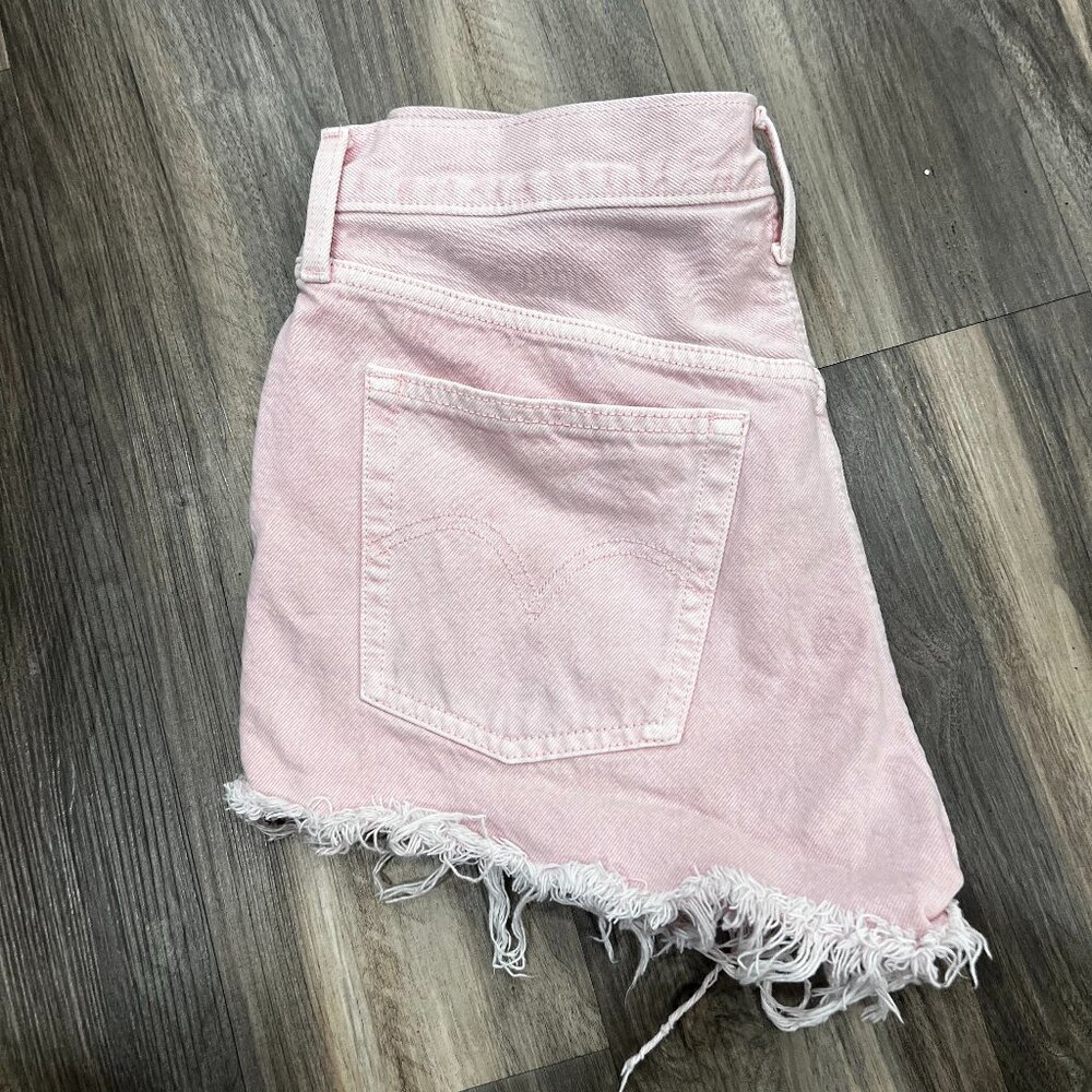 Levi 501 pink shorts (never worn)
